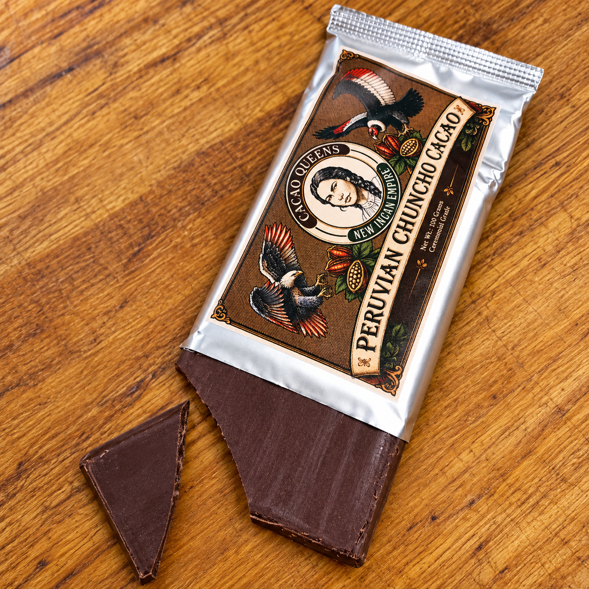 The Starter Pack - 4 × 100g Chuncho Cacao Bars