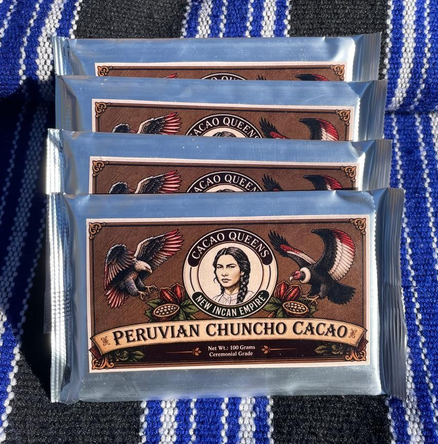 The Starter Pack - 4 × 100g Chuncho Cacao Bars