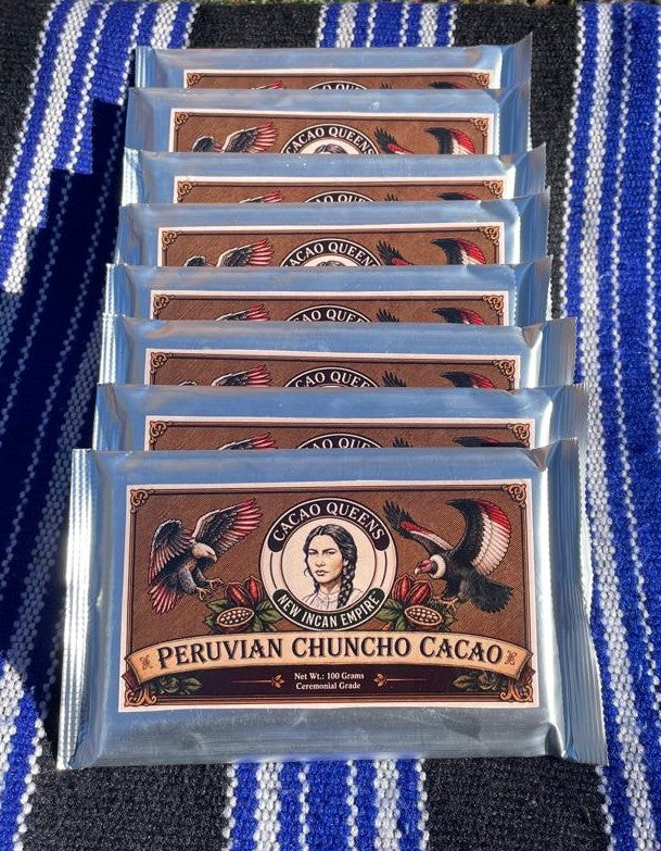8 Chuncho Cacao bars front view